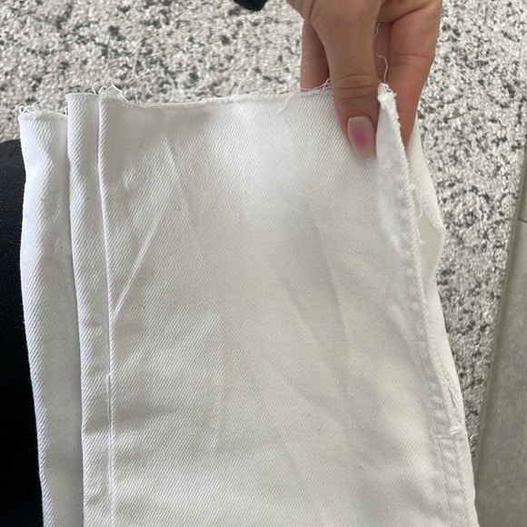 Zara White Jeans, Set of 3, Straight Leg, Skinny, High Waist, Size 24 and 26 - Picture 7 of 7